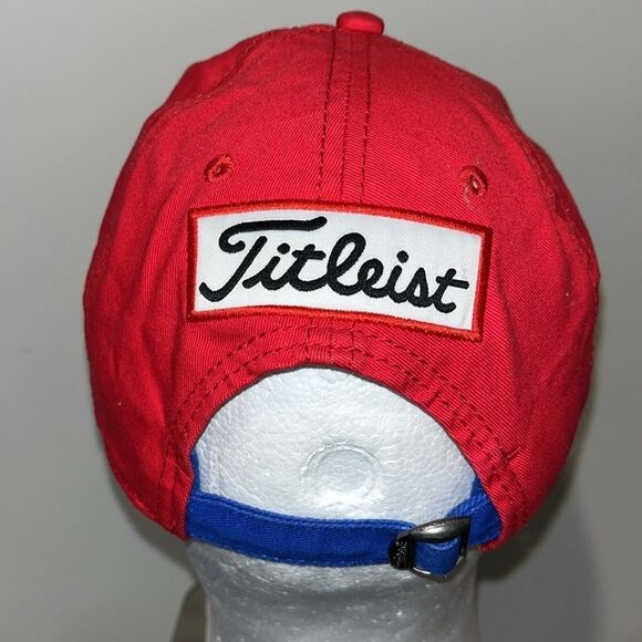 Titleist FJ Pro V1 Red Letter Kansas Jayhawks Color Tour Edition Golf Cap Hat - Picture 2 of 6